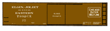 Elgin Joliet and Eastern EJ&E 40 Ft Wood Boxcar White