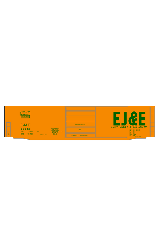 Elgin Joliet and Eastern 50 Ft Single Door Boxcar Green