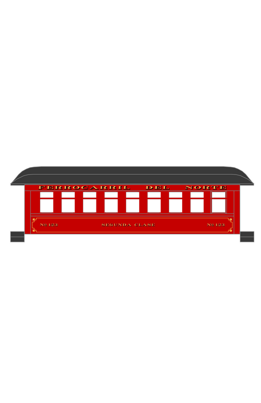 Standard / Narrow Gauge Latin American Passenger Cars  Bronze Gold With Black Shadow Mexico, Cuba, Etc