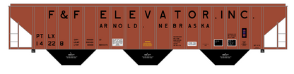 F&F Elevator, Inc. PS-2CD Covered Hopper Black Arnold, Nebraska