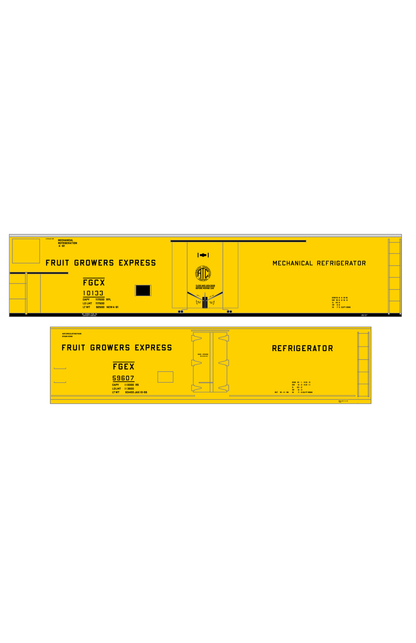 Fruit Growers Express Ice Or Mechanical Reefer Black