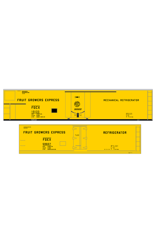 Fruit Growers Express Ice Or Mechanical Reefer Black