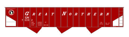 Great Northern PS3 2750 Cuft Triple Hopper White  - Decal
