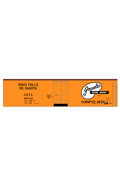 Greenlee Packing Co 40 Ft Steel Ice Reefer South Dakota