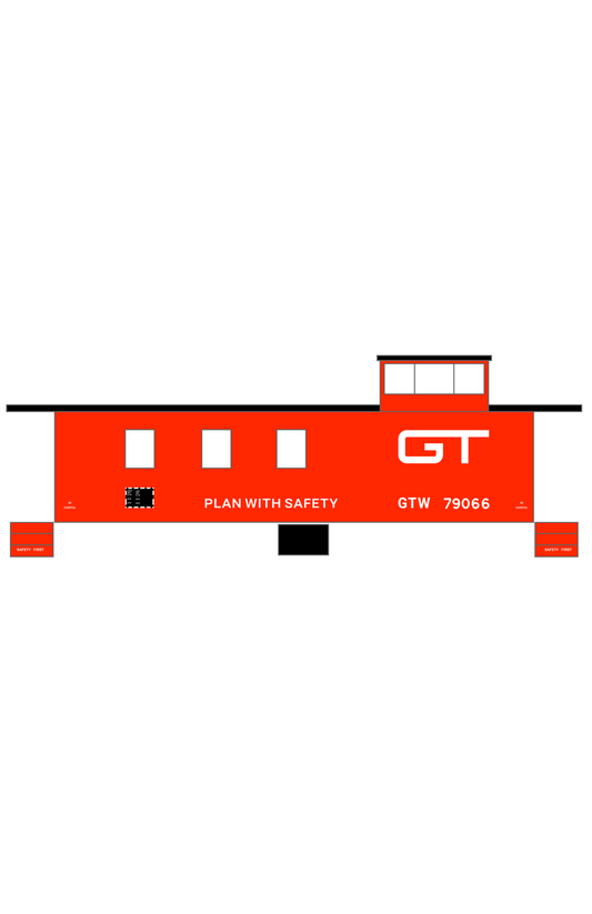 Grand Trunk Western Caboose White