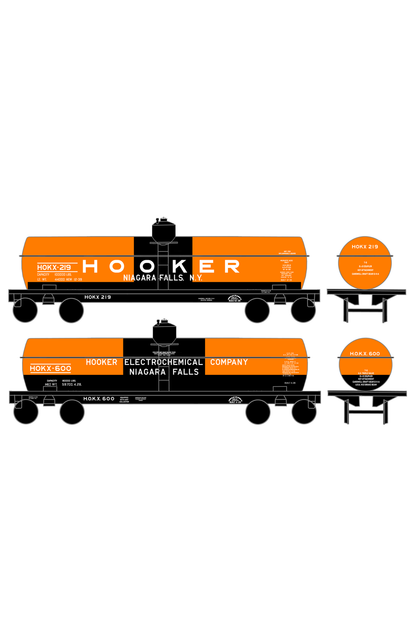 Hooker Chemical / Electrochemical Tank Car White Niagara Falls