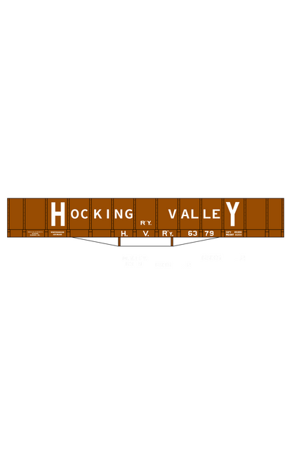 Hocking Valley Coal Gondola White