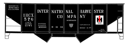 International Harvester IHCX Ribbed Twin Hopper White