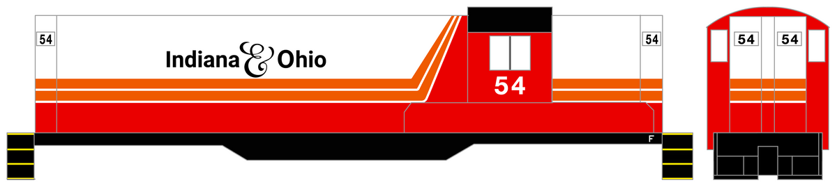 Indiana and Ohio Railway Diesel Locomotive