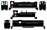 Kansas City Southern Hood Diesel Or Switcher White Black Scheme