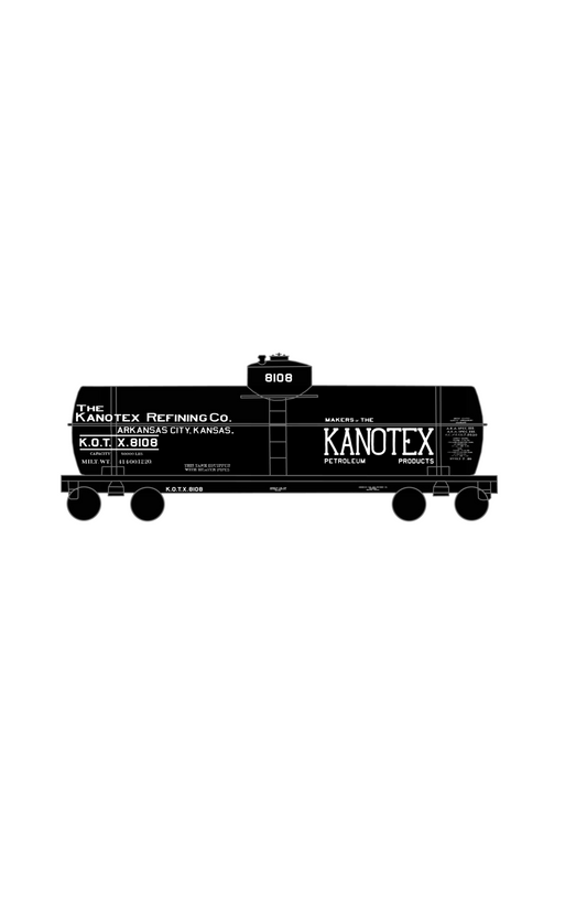 Kanotex Refining Tank Car White