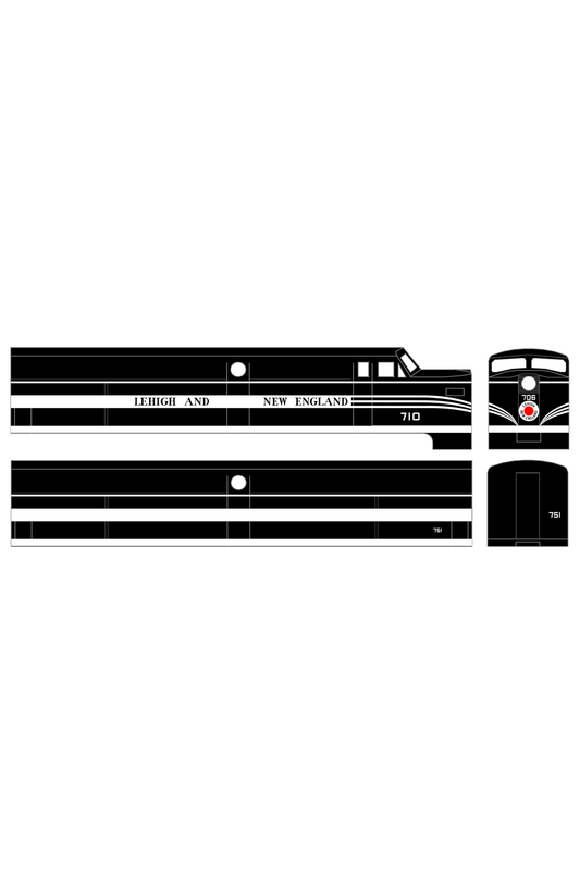 Lehigh and New England ALCO Cab Diesel White
