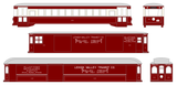 Lehigh Valley Transit Interurban Trolley Car and Freight Motor White Trolley Freight - Decal
