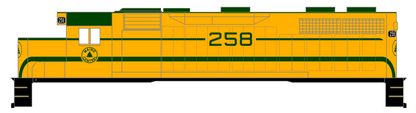 Maine Central Hood Diesel Green