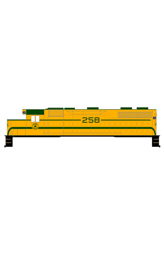 Maine Central Hood Diesel Green