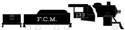 UdeY NdeT FCM Mexicano FCI Various Mexican Steam Locomotives Silver