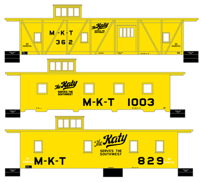 Missouri Kansas Texas Caboose Black