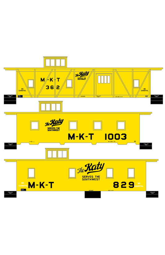 Missouri Kansas Texas Caboose Black