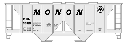 Monon Covered Hopper Black