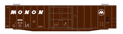 Monon 50 Ft Grain Loading Boxcar White