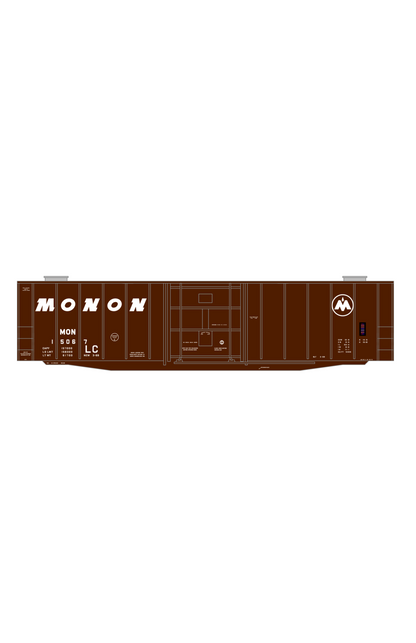 Monon 50 Ft Grain Loading Boxcar White