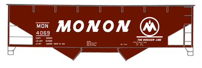 Monon Offset Twin Hopper White