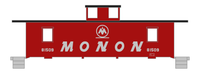 Monon Caboose Silver  - Decal