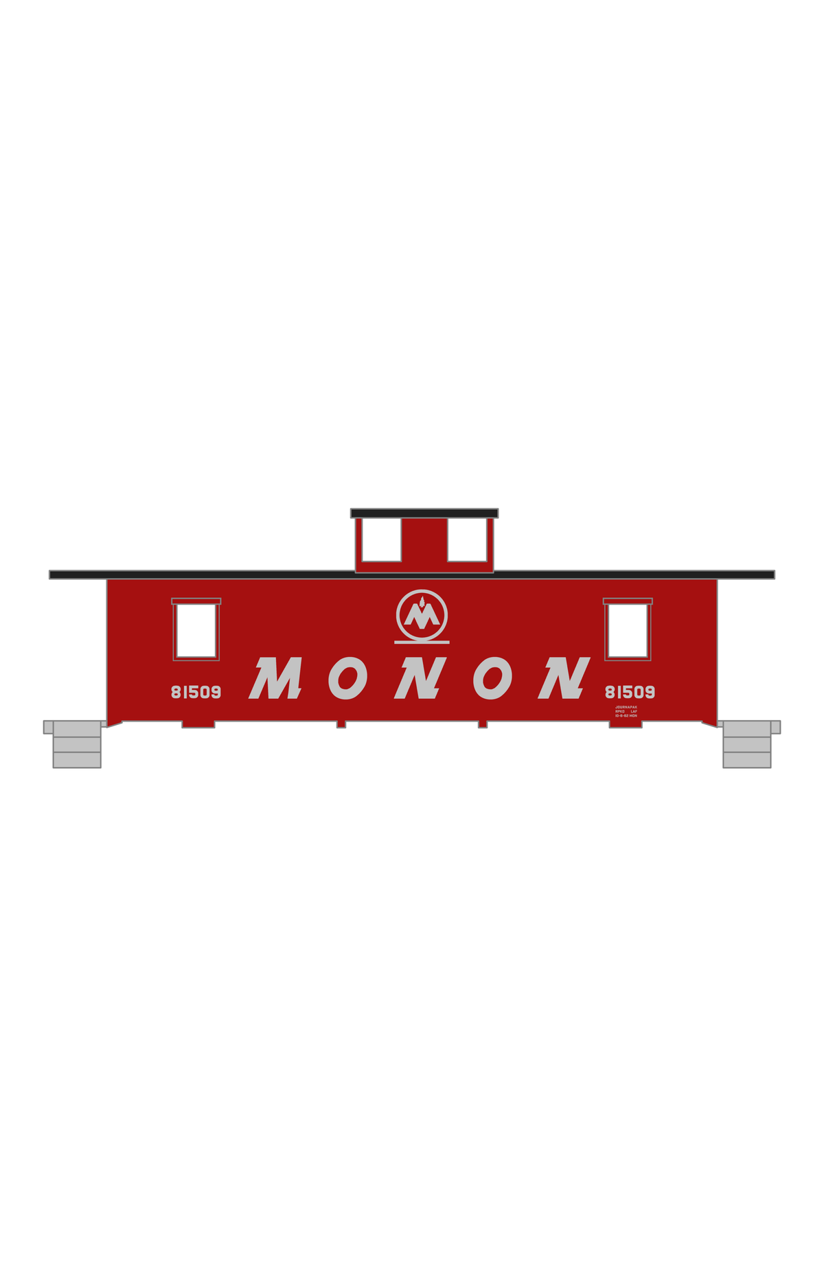 Monon Caboose Silver