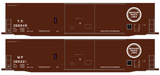 Missouri Pacific 50 Ft PS1 Boxcar White  - Decal