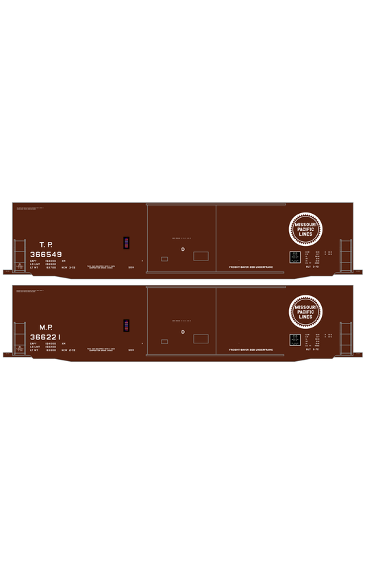 Missouri Pacific 50 Ft PS1 Boxcar White