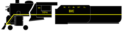 Nashville, Chattanooga and St Louis Steam Locomotive NC&StL