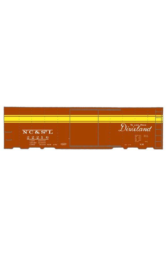 Nashville, Chattanooga & St Louis 40 Ft Boxcar NC&StL