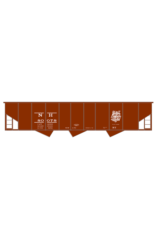 New Haven Triple Hopper White Script Logo