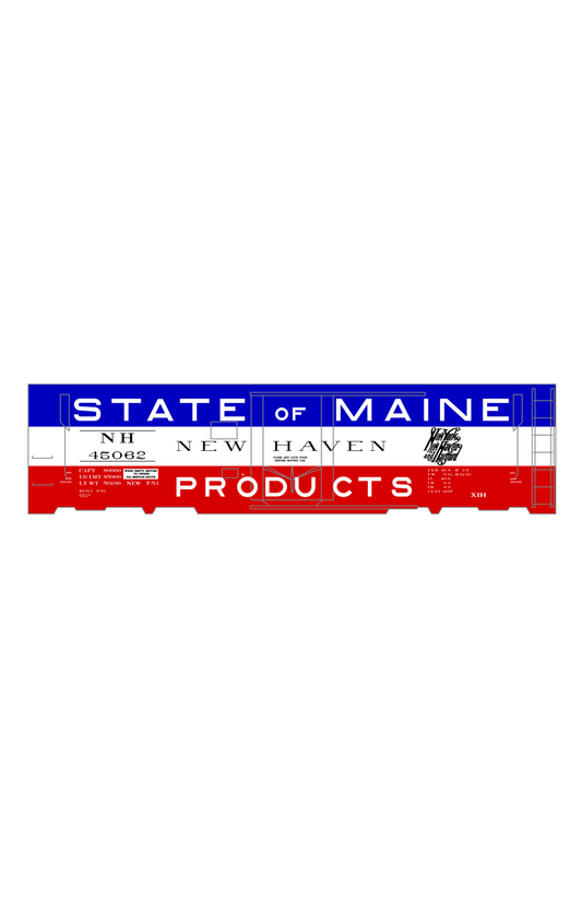 New Haven 40 Ft Insulated Boxcar State Of Maine Products