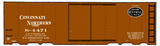 Cincinnati Northern 40 Ft Boxcar White New York Central
