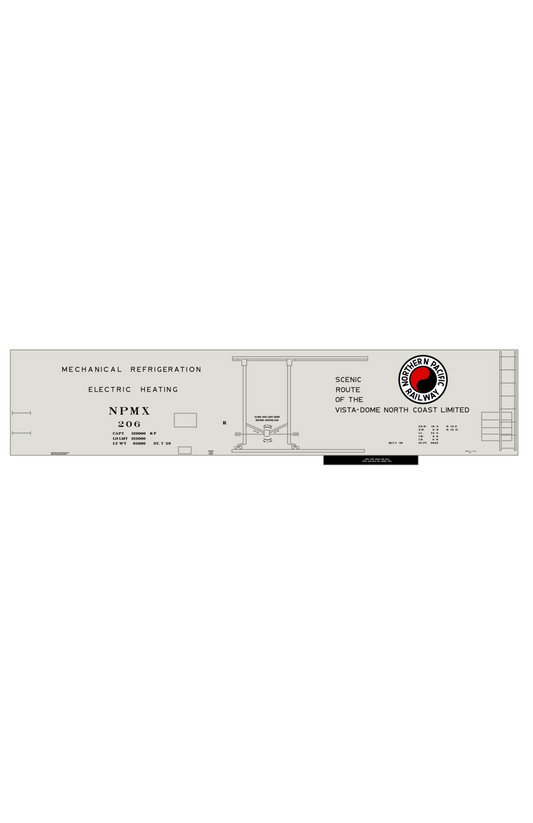 Northern Pacific Mechanical Reefer Black