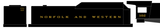 Norfolk and Western Steam Locomotive Dulux Yellow