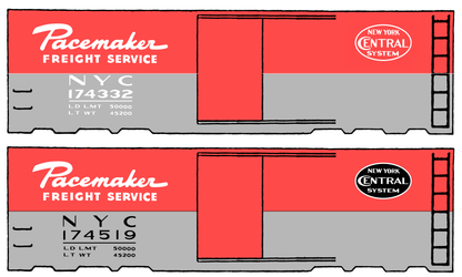 New York Central Pacemaker Boxcar