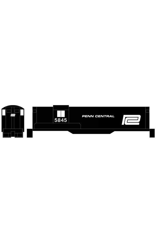 Penn Central PC Diesel Locomotive White