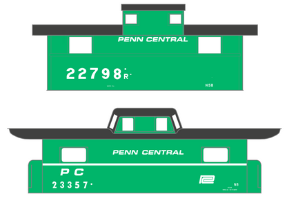 Penn Central PC Caboose White
