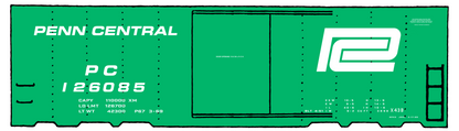 Penn Central PC 40 Ft Boxcar White