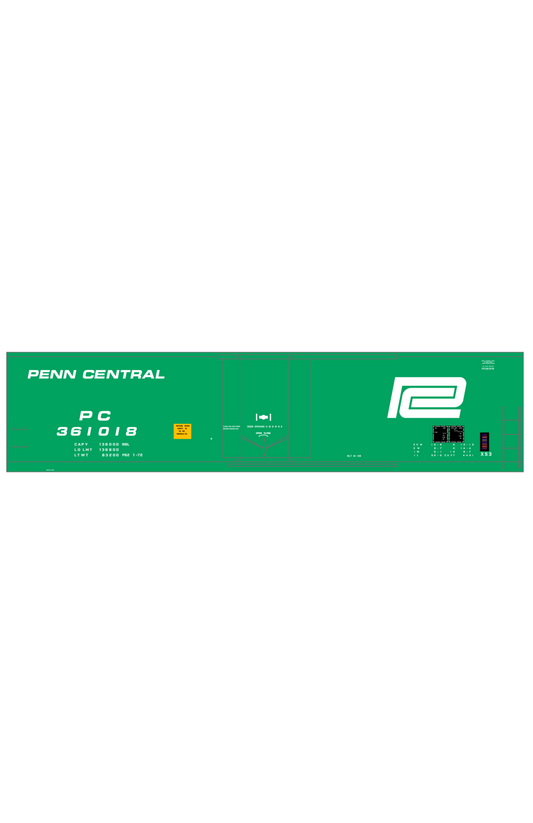 Penn Central, Conrail X53 Insulated Boxcar White
