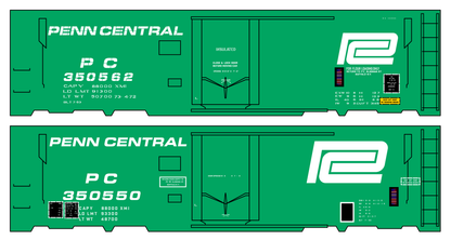 Penn Central XIH 40 Ft 40 Ft Insulated Boxcar White Ex-NH Cars