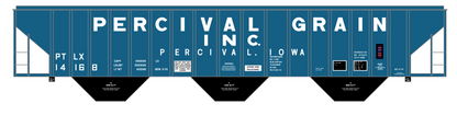 Percival Grain, Inc. PS-2CD Covered Hopper White Iowa
