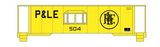 Pittsburgh and Lake Erie Caboose Black P&LE