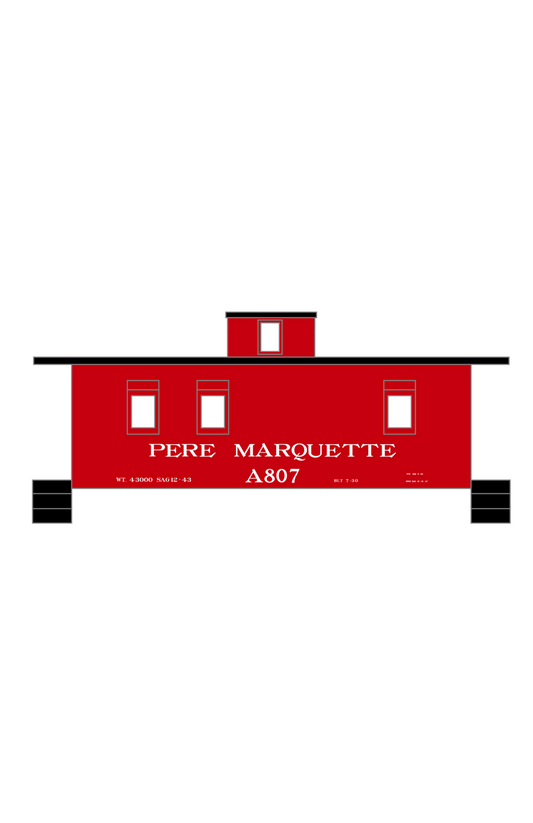 Pere Marquette Caboose White