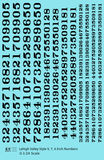 Lehigh Valley Freight Car Numbers  White 9, 7 and 4 Inch Renumber