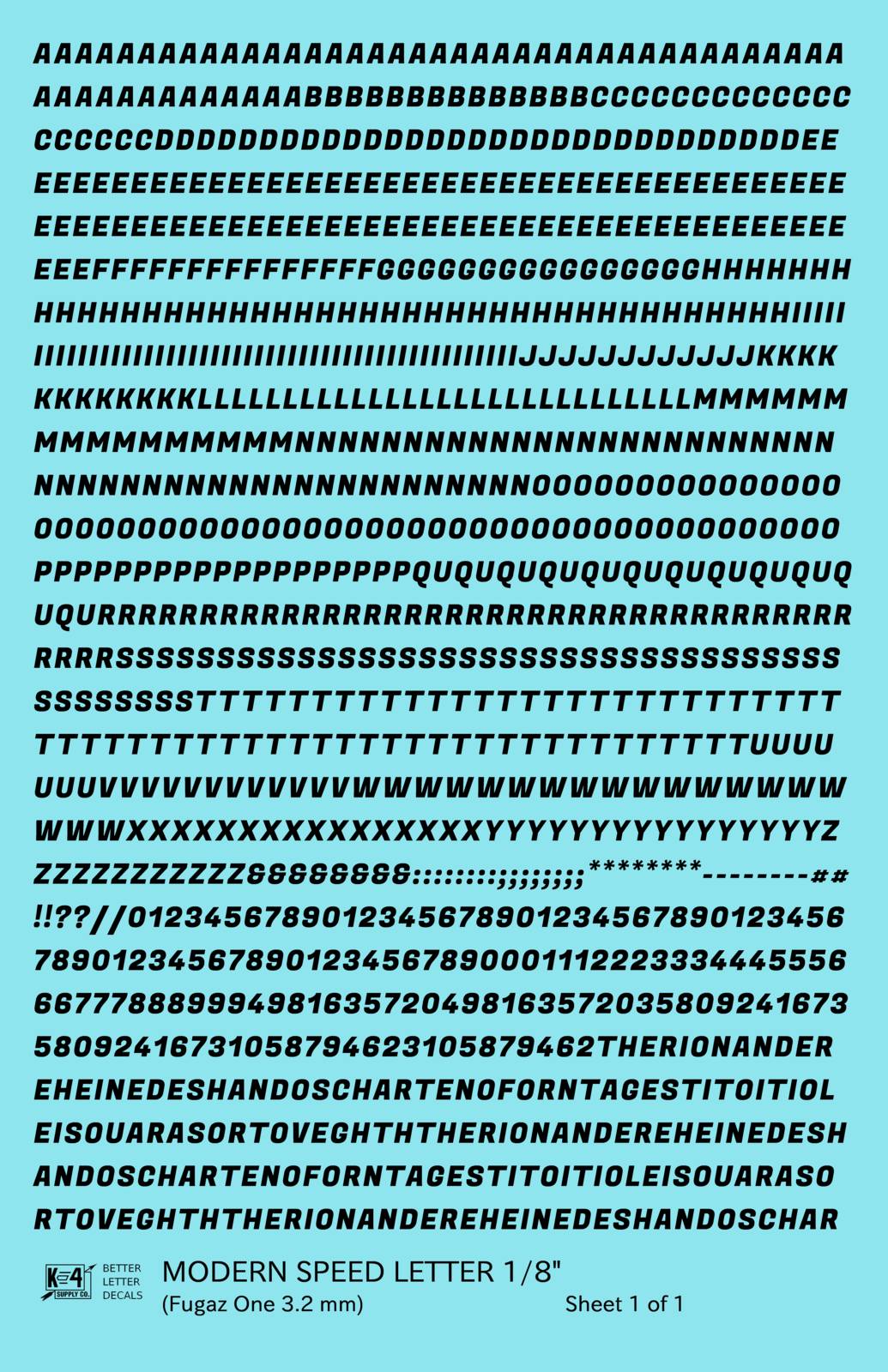 Modern Speed Letter Letter Number Alphabet