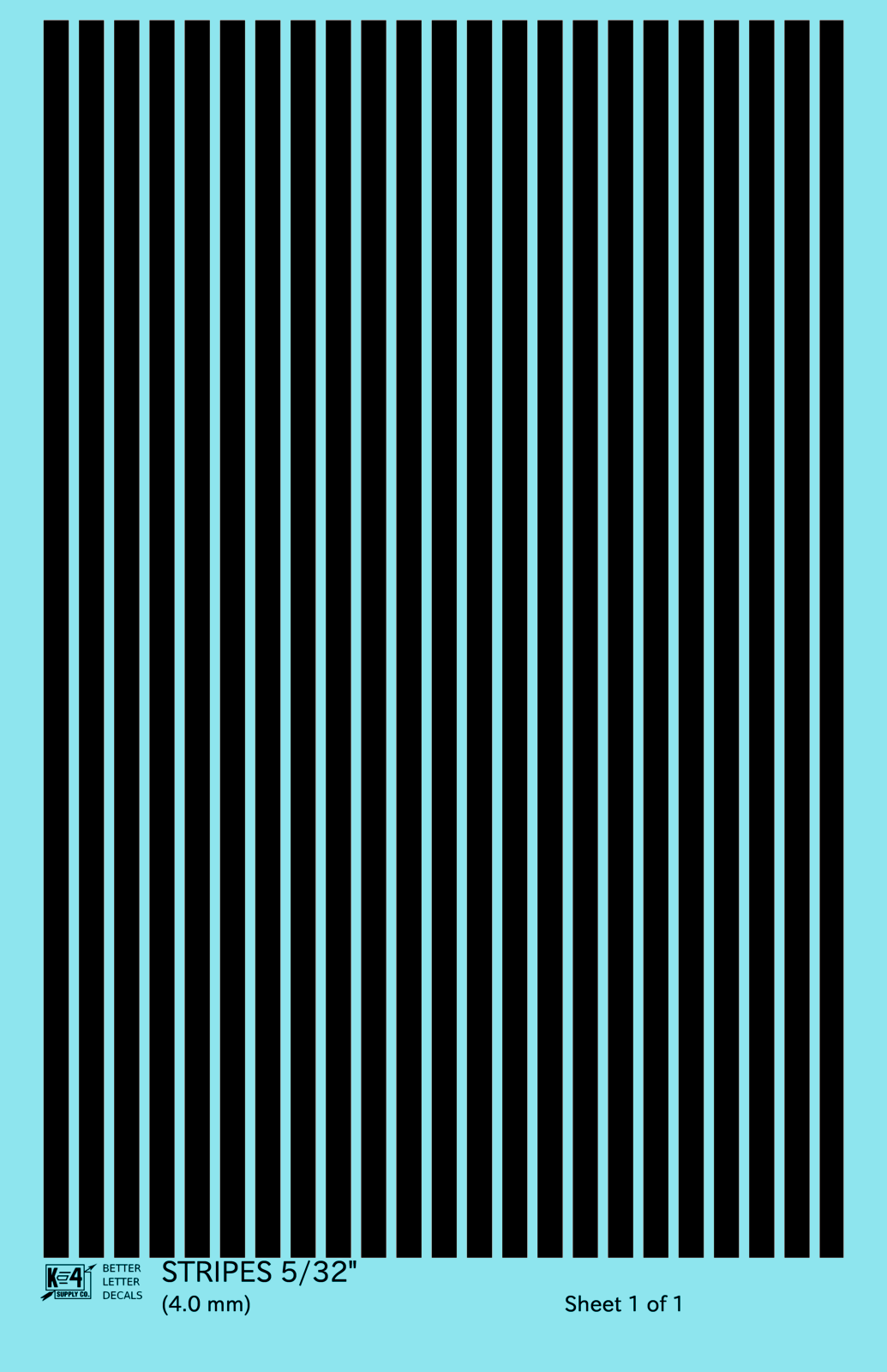 Narrow Straight Line Stripes