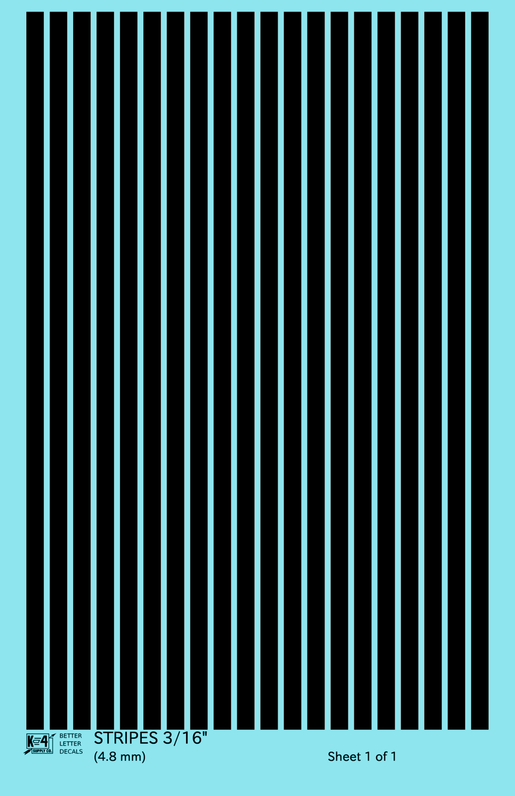 Narrow Straight Line Stripes